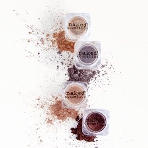 Naked Cosmetics 4-Piece Pigment Set Loose Eyeshadow